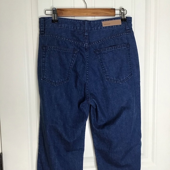 GRLFRND Charlotte High Rise Pleat Front Trouser Style Sample Jeans. - Picture 7 of 11